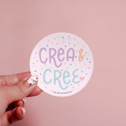 Crea & Cree Sticker