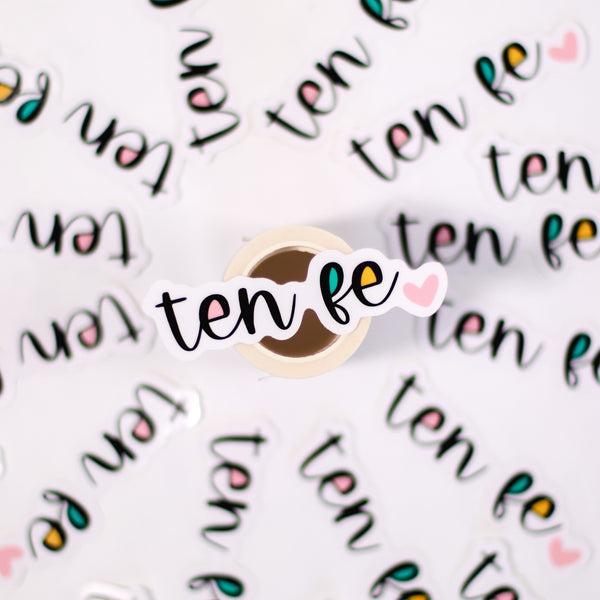 Ten Fe Sticker