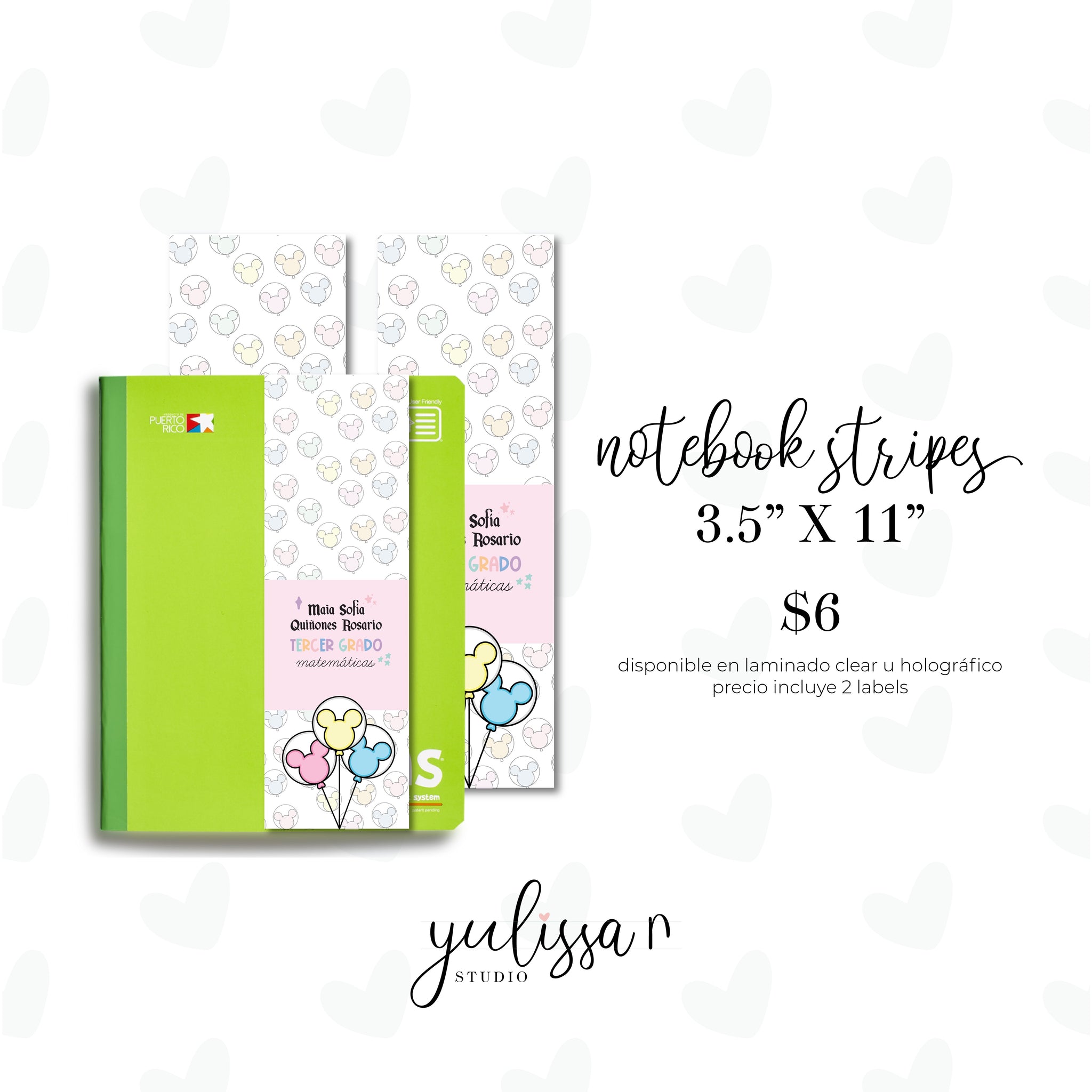 Notebook Stripes