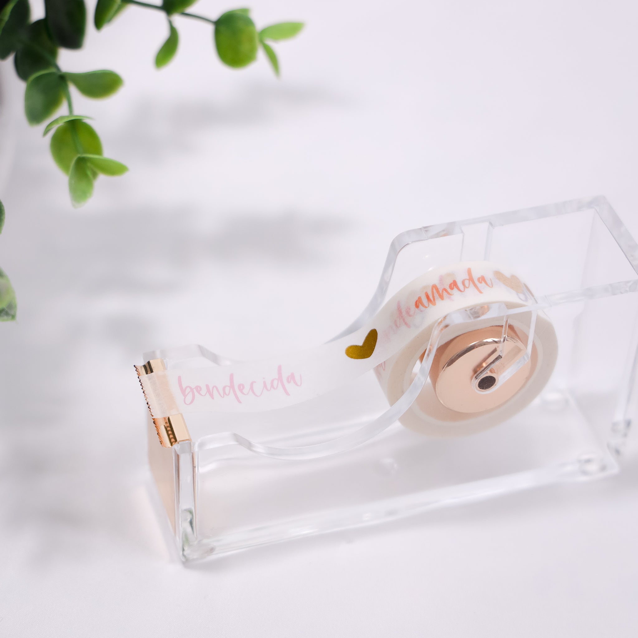 Soy... Afirmaciones Gold Foil Washi Tape