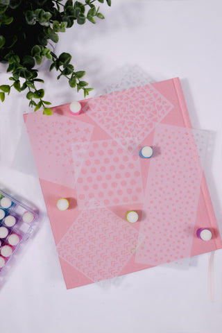 Set stencils para Biblia Creativa