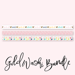 Gold Washi Bundle