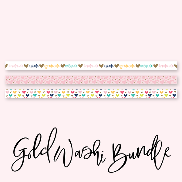 Gold Washi Bundle