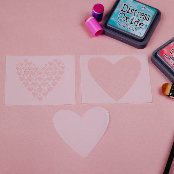 Heart Stencil Kit para Biblia Creativa