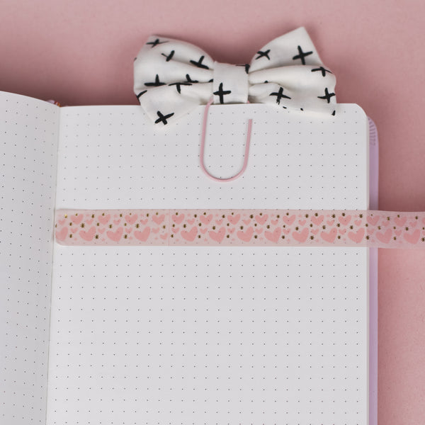 Corazones & Estrellas Gold Foil Washi Tape