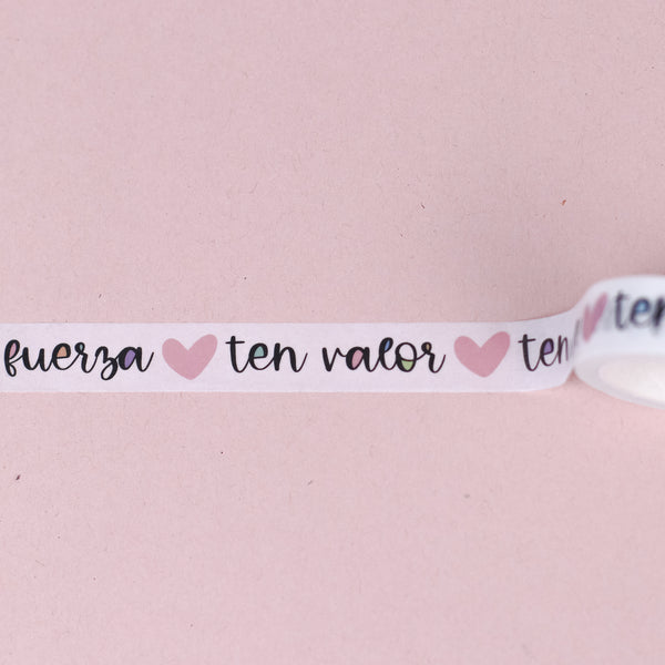 Ten Fuerza, Ten Valor, & Ten Fe Washi Tape