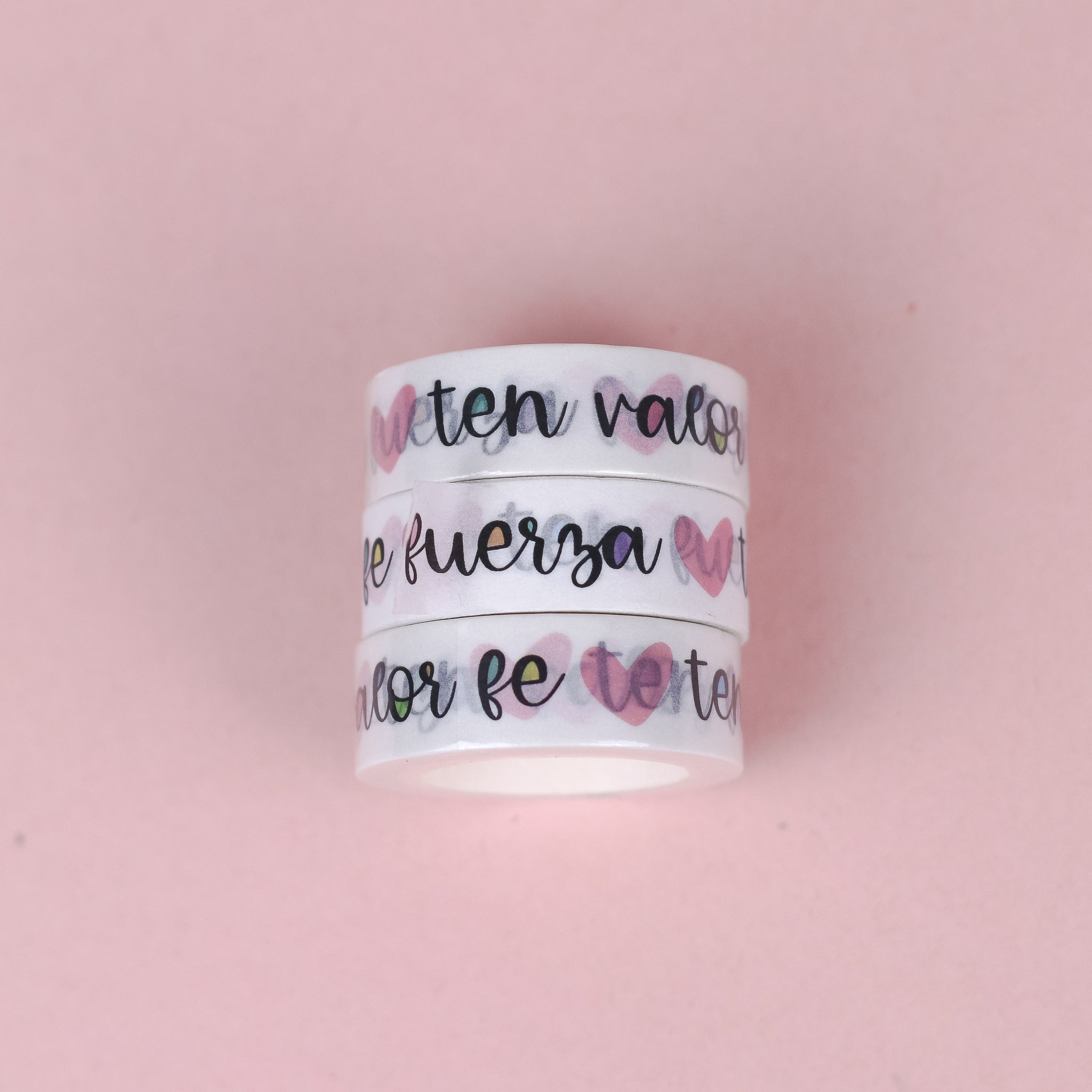 Ten Fuerza, Ten Valor, & Ten Fe Washi Tape