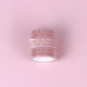 Corazones & Estrellas Gold Foil Washi Tape