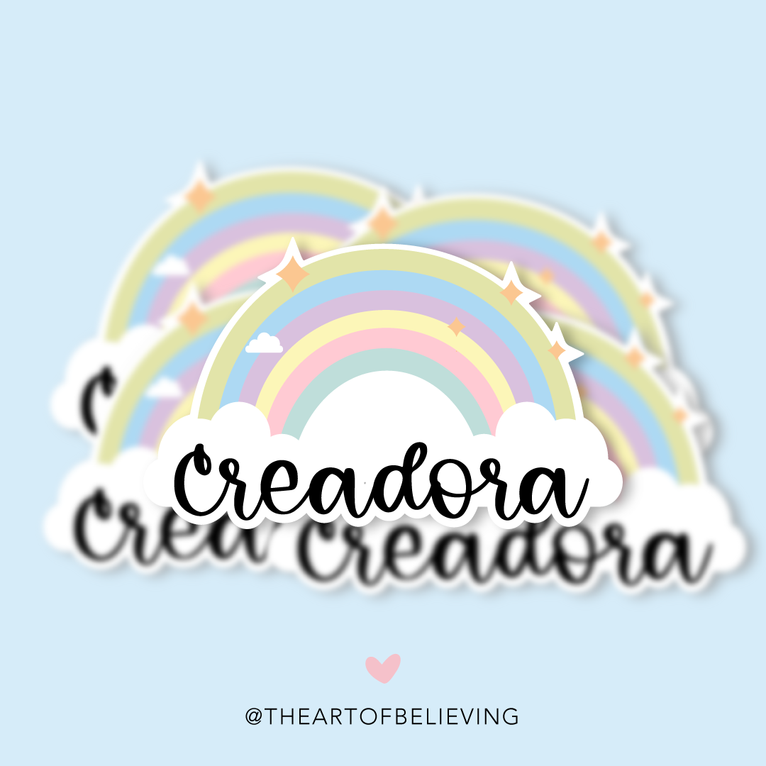 Creadora Clear Sticker