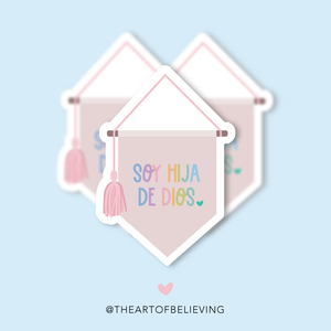 Soy Hija De Dios Tassel Sticker